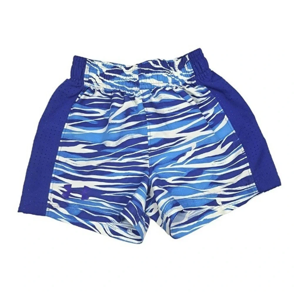 Under Armour boys Youth Loose HeatGear Shorts‎ Running Athletic Lined Sz XS